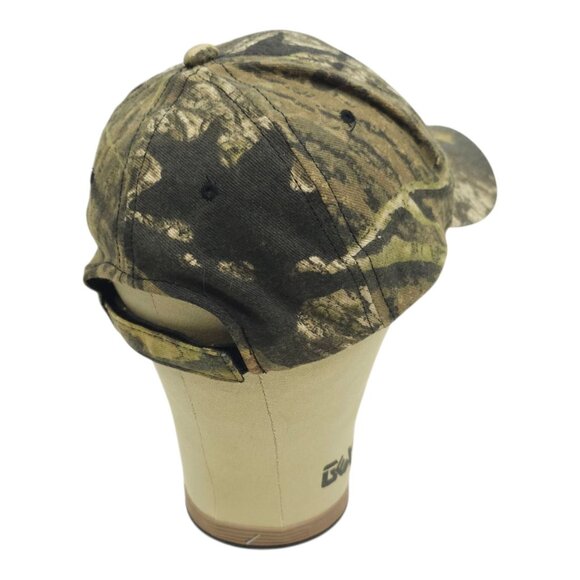 Mossy Oak Field Staff Ole Miss Rebels Camo Strapback Cap Trucker Baseball Hat - Picture 12 of 15